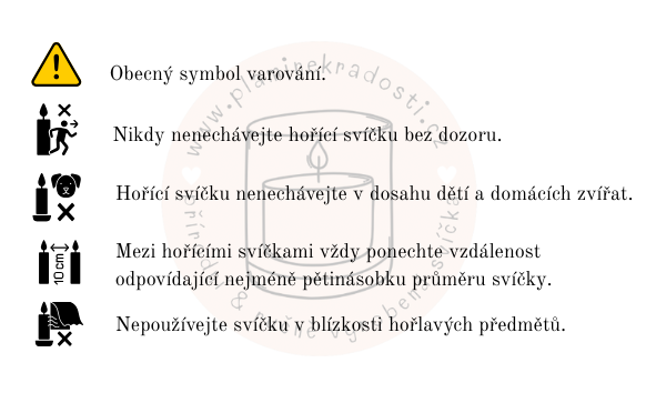 Bezpečnostní informace (5 x 3 cm)